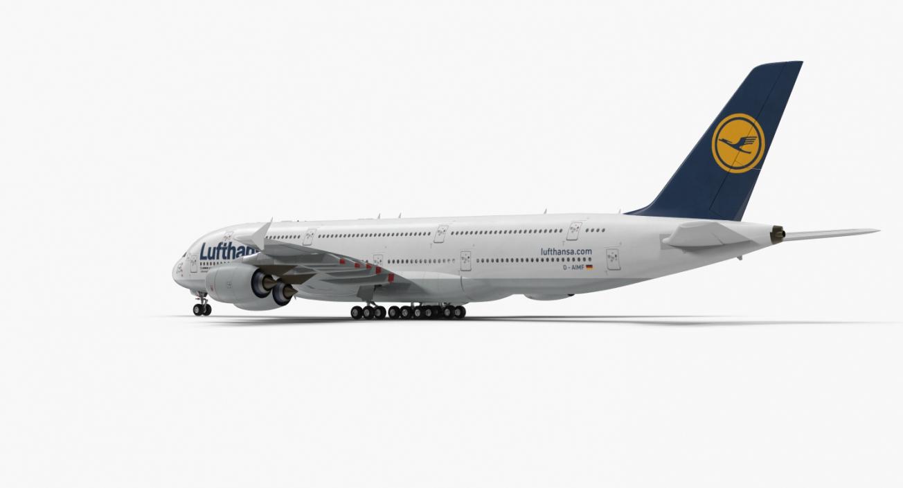 Airbus A380-1000 Air France 3D